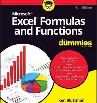 Microsoft Excel Formulas and Functions For Dummies, 6E For Sale