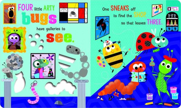 Never Touch The Bugs Cased Board Book With 5 Silicone Shapes Online Hot Sale