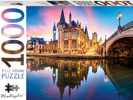 1000 Piece Jigsaw Puzzle Gent, Belgium Fashion