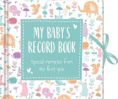 My Baby’s Record Book (Blue) For Discount