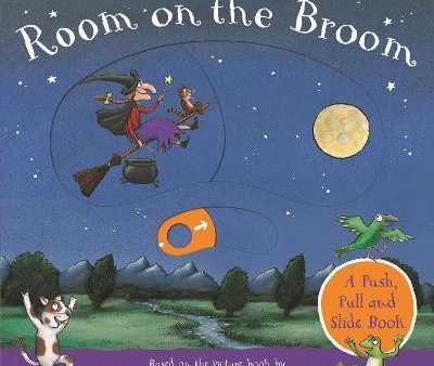 Room On The Broom (Push Pull Slide Board Book) Hot on Sale