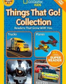 National Geographic Readers: Things That Go Collection (Levels Pre-Reader & 1) For Sale