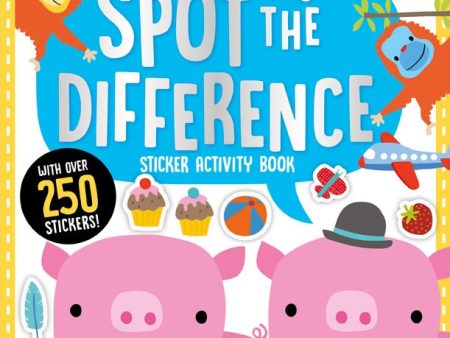 Playtime Learning Spot the Difference Sticker Activity Book on Sale