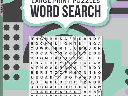 Large Print Puzzle Book: Word Search 1 Online now