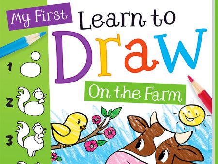 My First Learn to Draw: On the Farm 5-Pencil Set Discount