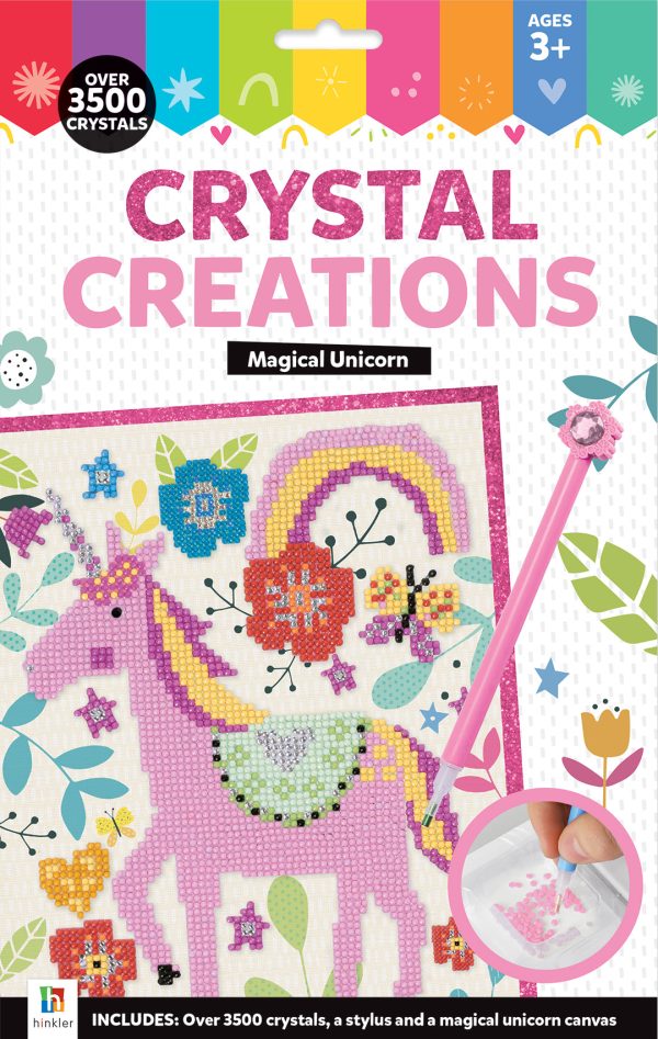 Crystal Creations Canvas: Magical Unicorn (Hang Sell) Sale