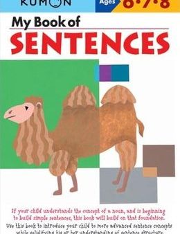 Kumon Workbooks My Book of Sentences Ages 6 7 8 Discount