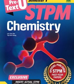 Teks Pra-U STPM Semester 1 Chemistry (Edisi 2022) Online Sale