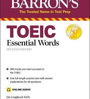 Barron s TOEIC Essential Words, 7E on Sale