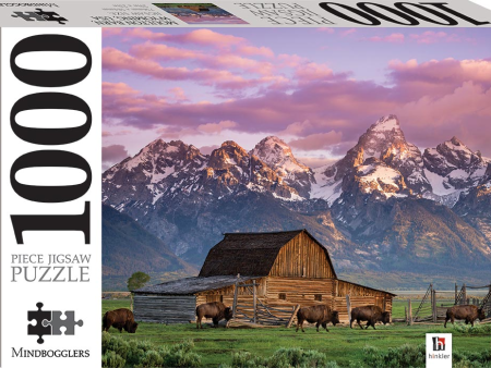 1000 Piece Jigsaw Puzzle Moultan Barn, Wyoming, Usa For Discount