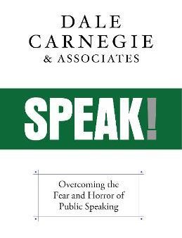 Speak! : Overcoming the Fear and Horror of Public Speaking For Cheap