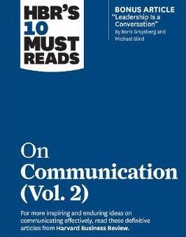 HBR s 10 Must Reads On Communication, Volume 2 For Cheap