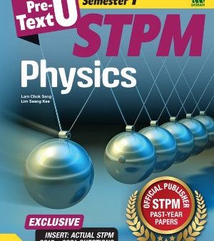 Teks Pra-U STPM Semester 1 Physics (Edisi 2022) Sale