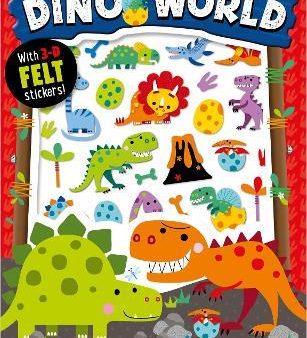 Felt Stickers Dino World Activity Book Online Sale