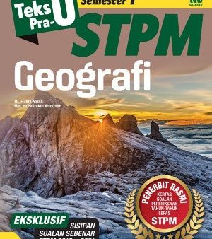 Teks Pra-U STPM Semester 1 Geografi (Edisi 2022) Sale