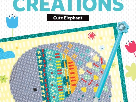 Crystal Creations Canvas: Cute Elephant (Hang Sell) Online Sale