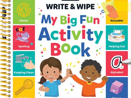 Junior Explorers: Write & Wipe My Big Fun Activity Book on Sale