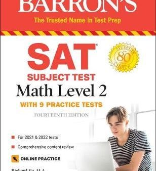 SAT Subject Test Math Level 2: With 9 Practice Tests, 14E For Sale