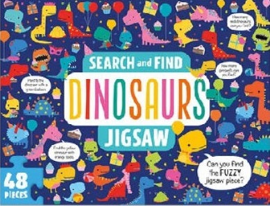 Search and Find Dinosaurs Jigsaw Supply