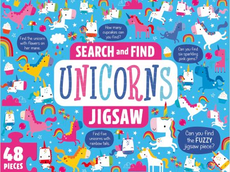 Search and Find Unicorns Jigsaw Supply