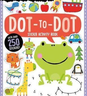 Playtime Learning Dot-To-Dot Sticker Activity Book Supply