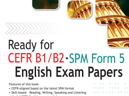 Ready for CEFR B1 B2 SPM Form 5 English Exam Papers               For Cheap