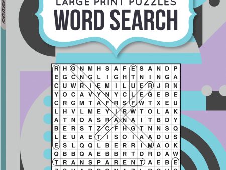 Large Print Puzzle Book: Word Search 2 Online