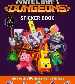 Minecraft Dungeons Sticker Book Fashion