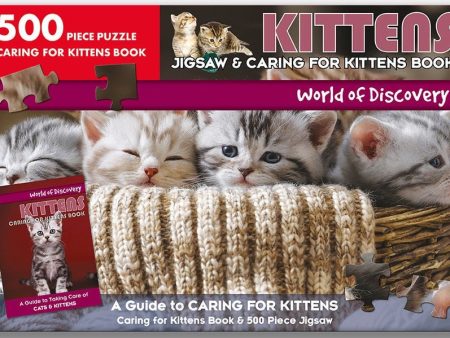 World of Discovery: Kittens Jigsaw & Caring for Kittens Book Sale