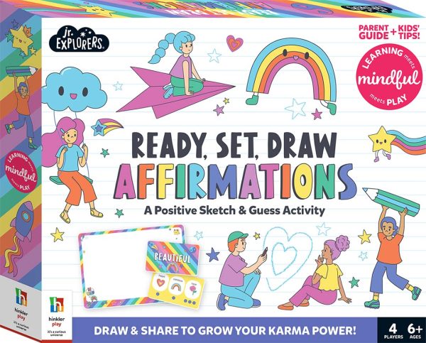 Junior Explorers: Ready, Set, Draw Affirmations Online now