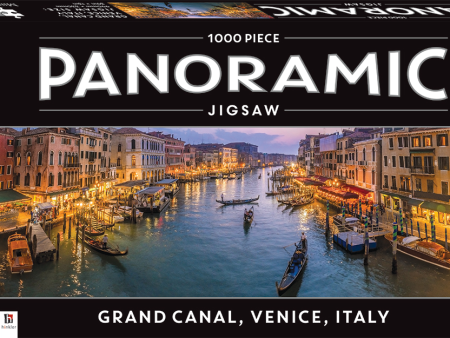 1000 Piece Panoramic Jigsaw Puzzle Grand Canal, Italy Online Sale