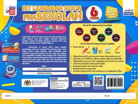 Kit Lembaran Kerja Prasekolah (6 Tahun) Supply