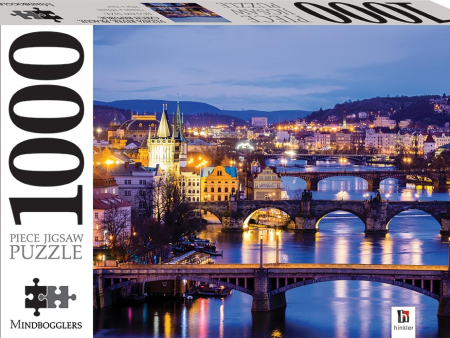 1000 Piece Jigsaw Puzzle Vltava River, Prague, Czech Republic on Sale