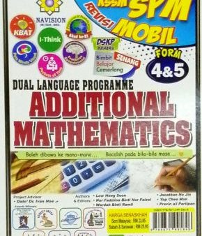 Mobil KSSM & SPM Additional Mathematics (DLP) Form 4&5 Online Sale