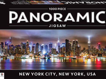 1000 Piece Panoramic Jigsaw Puzzle New York City, New York For Cheap