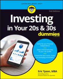 Investing in Your 20s & 30s For Dummies, 3E Sale