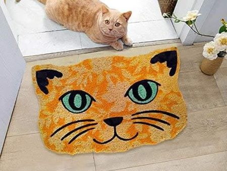 Cat design rubber door mat Online Hot Sale