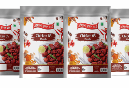 Chicken 65 masala 600g (pack of 4x 150g)|OKHLI MUSAL BRAND Fashion